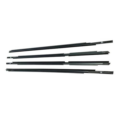 Joint lèche-vitre Toyota Yaris 2006-2013 : kit de 4 joints d'étanchéité noirs pour vitres