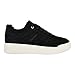 Calvin Klein Women's Pozay Sneaker, Black Suede 001, 8