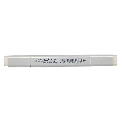 Copic Marker with Replaceable Nib, E41-Copic, Pearl White
