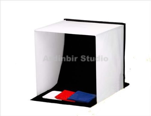 Ardinbir Photography 24" x 24" 60 x 60cm Photo Studio Portable White Light Tent Box