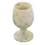 Ambiance décorative unique : Son motif de calice sculpté à main en fait un élément décoratif saisissant, parfait pour orner une table de mariage, un autel ou collection de verres anciens, évoquant un univers médiéval authentique