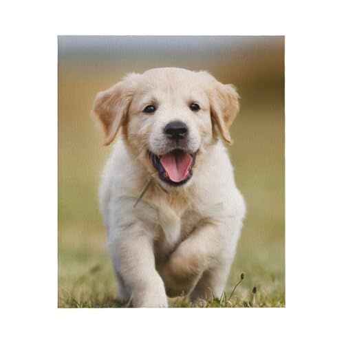 Couverture flanelle Labrador Retriever 152x127 cm