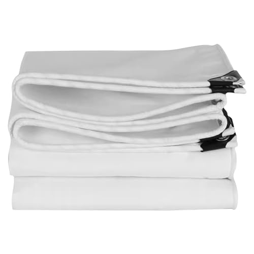 Lona impermeable de 4x8 m con ojales para cubrir camping y coches 2