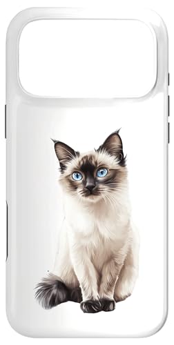 Sweet Ragdoll Cat Blue Eyes �L �L �y�b�g�D�� �X�}�z�P�[�X iPhone 17 Pro Max �p