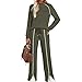YLIKEA Lounge Sets for Women 2 Pieces Sweatsuit Fall Pullover Outfits Drawstring Wide Leg Pants Matching Sets with Pockets