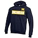 Little King NCAA Toddler Boys Polyester Performer Hoodie Sweatshirt with Team Colors-Michigan-Navy-4T