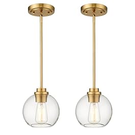Brass Pendant Lights...