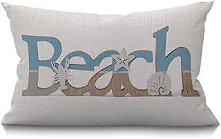 BGBDEIA Sasquatch Lumbar Cushion Cover 30X50cm 12x20 Inch Decorative Bedroom Living Room Watercolor monster pine tree wildlife Rectanglar Throw Pillow Cover for Bed Sofa Couch