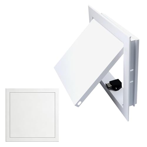 Trampilla de inspección de aluminio 35x55 cm para techos y paredes discretas 2