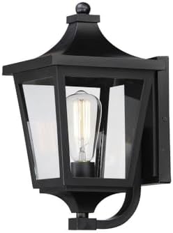 Maxim Lighting 40232CLBK Sutton Place VX - 1 Light Outdoor Wall Sconce-14.5 Inches Tall and 7.75 Inches Wide