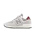 New Balance Kids 574 V1 70s Racing Lace-up Sneaker, RAINCLOUD/Shadow Grey, 2.5 W Little Kid (4-8 Years)