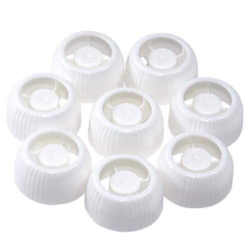 Squooshi Universal Replacement Cap for all Reusable Food Pouches, 8 Count