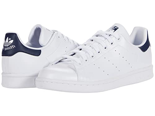 adidas Originals adidas Originals Women's Stan Smith (End Plastic Waste) Sneaker, White/Collegiate Navy/White, 8.5