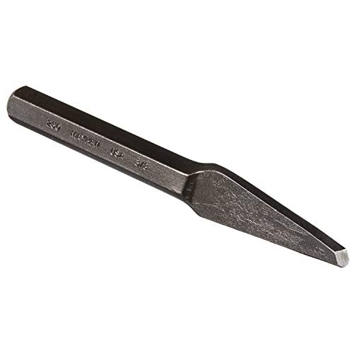 Image of Mayhew Tools 10504 Half Round Nose Chisel, 3 /8 inch, Black Oxide Finish
