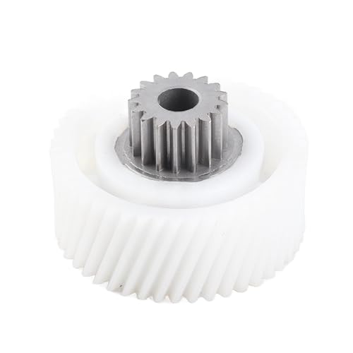 Pwshymi Grinder Gear Spare Parts, Stainless Steel and Plastic Stable Meat Grinder Pinion for Replacement