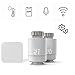 Hama Smartes Heizkörperthermostat, Starter-Set 2 St. mit Hub (Heizungssteuerung WLAN, Smart Home Heizungsregler f. alle Ventile, programmierbarer Heizungsthermostat, heizen per App), Weiß