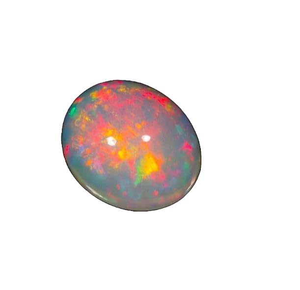 Opale éthiopienne multicolore, cabochon idéal pour créer vos bijoux