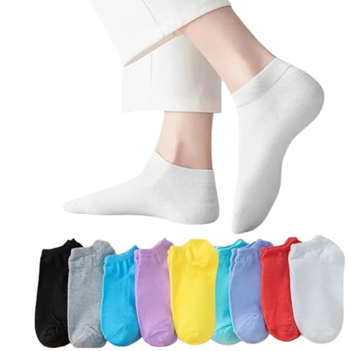 Image of NICSY New Desigen Girls Women's Comfort Ankle Length Socks No Show Low Cut Socks Multicolor (Free Size Pair Pack)