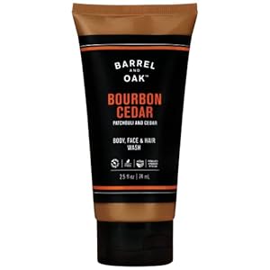 Barrel and Oak – All-In-One Body Wash, Men’s Body Wash, Men’s Soap for Hair, Face, & Body, Essential Oil-Based Scent…