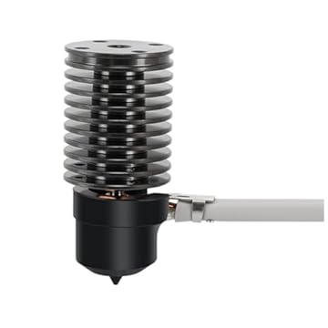 JUJNE Per 0,1/0,2/2,4 Hot End V6 Hotend V6 Bimetallico Throat Ceramica, Testina di stampa per stampanti 3D Prusa