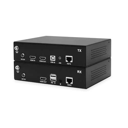 Rallonge HDMI KVM pour contrôler un ordinateur à distance sans logiciel avec écran clavier souris