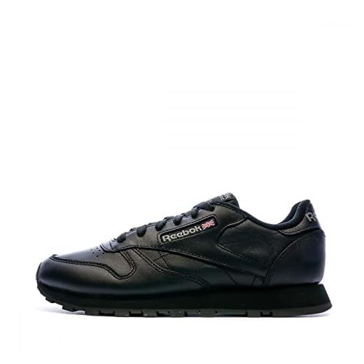 Reebok Damen Classic Leather Sneakers, Schwarz (Schwarz/black), 37 EU