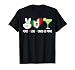 Peace Love Cinco De Mayo Party Fiesta Mexican Men Women T-Shirt