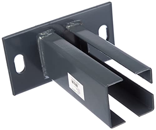 Alberts 685447 Paalhouder voor hoekpalen voor dubbelstaafmatten | om op te schroeven | thermisch verzinkt, antraciet… - Image 4