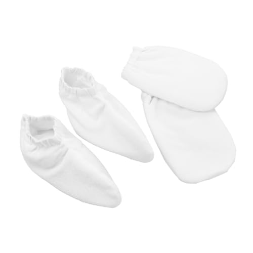 Moufles isolantes éponge pour soin des mains et gant paraffine thermique lavable