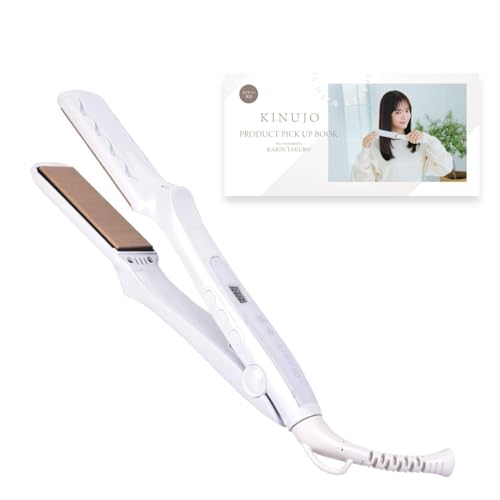 【公式EC限定＋1年延長保証付き】KINUJO ストレート ヘアアイロン 絹女 キヌージョ シルクプレート® LM225 ヘアケア スタイリング デジタル温度表記 オートオフ 高速温度上昇 お手入れ簡単