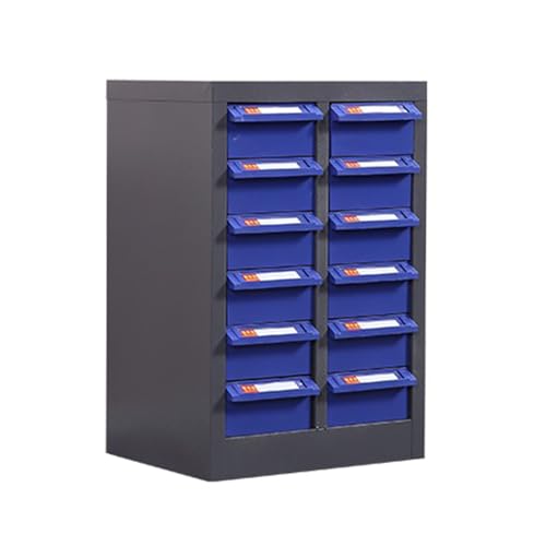 Armoire à pièces empilable en métal et plastique à tiroirs pour garage