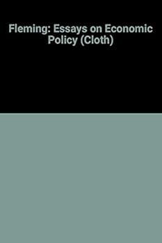 Hardcover Essays on Economic Policy Book