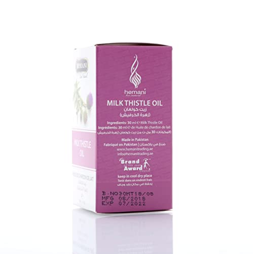 Hemani Milk Thistle Oil 1 Oz / 30 Ml #TOP4