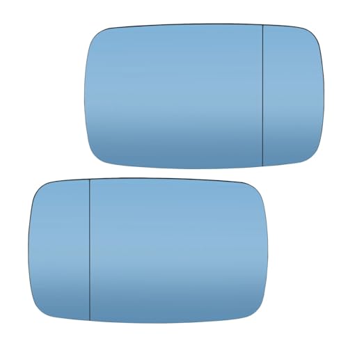 Vitre Rétroviseur Gauche BMW E39 E46 Miroir Bleu de Remplacement