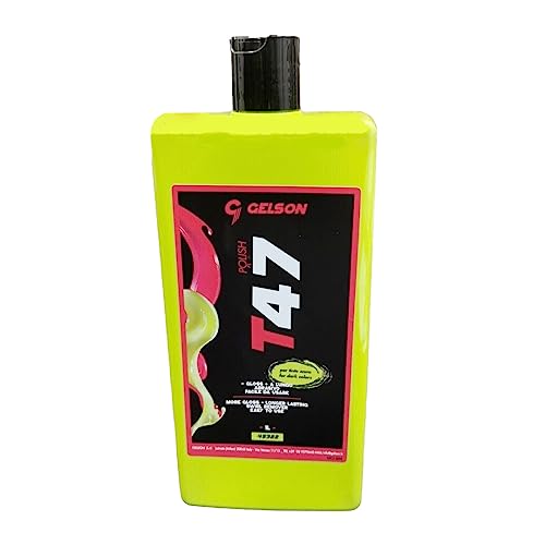 - Gelson - Polish T47. Reparador de pintura de color blanco para automóviles y motocicletas. Envase de 1 litro