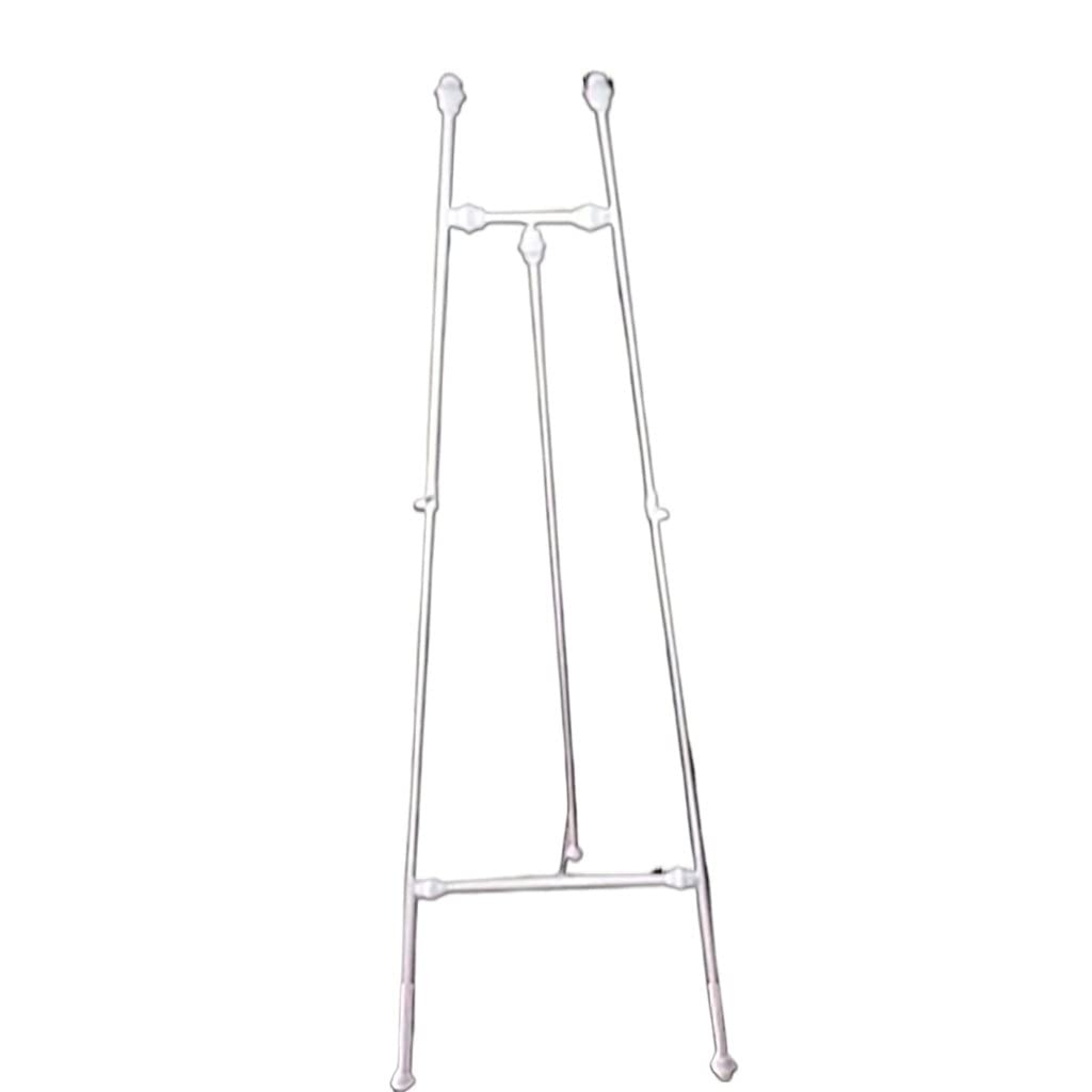 HADECOLL Strong And Durable Floor Easel,Portable Tripod,150Cm/ 59 Inch Adjustable Height - Painting Display Exhibition Wedding Fits Small And Large Metal Easels,C