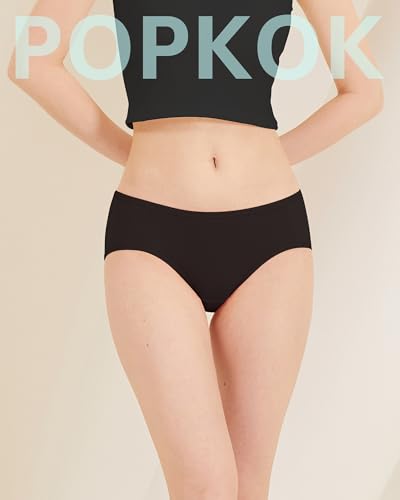 POPKOK Teen Girls Underwear Cotton Brief Panties 6 pack2