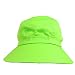Lime Green Wide Brim Peak Gardening Sun Hat