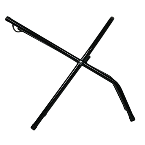 Support de seau d'eau stable cadre pliable noir POPETPOP