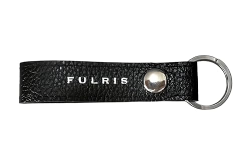 FULRIS 奇跡のリング スコッチガード 撥水加工 本革 キーホルダー ブラック H11.5×W3×D1.3cm 251815