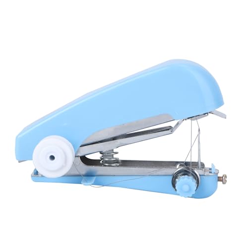 SHINEOFI Mini Máquina De Coser Manual De 3 Piezas Para Sastre Costura Manual Dobladillo Simple Costura Manual Aleatoria Mini Máquina De Coser Portátil Para Principiantes Color