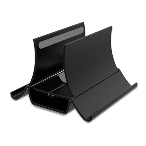 Support moniteur d'ordinateur portable vertical multifonctionnel de refroidissement noir - 2
