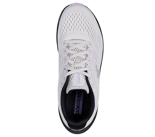 Skechers Skechers Women's Go Run Consistent 2.0 Mile Sneaker, Light Gray/Black, 11