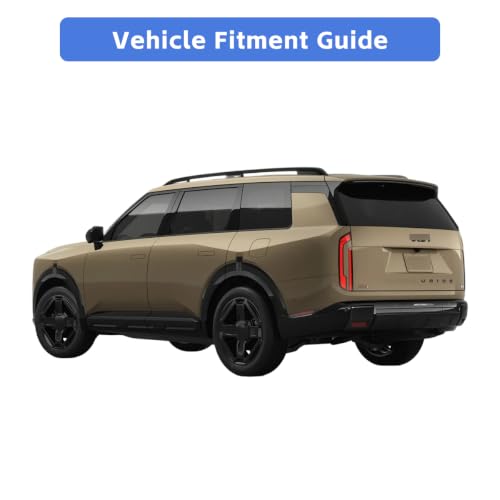 Image of Mud Flaps for 2027 Kia Telluride X-Line /X-Pro Mud Guards Splash Guards No Drilling Required, Set of 4PCS, All Weather Protects Against Rocks and Debris, MudGuards Exterior Accessories