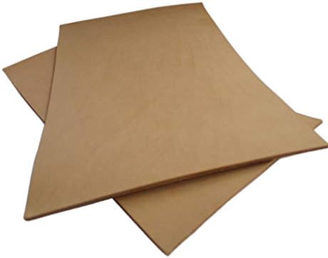 5 oz Precut Pieces Veg Tanned Tooling Leather Leathercraft. for Tooling, Knife sheaths, Holsters, Covers and Other leathercraft. 1pc. (8x12" (20x30cm.))