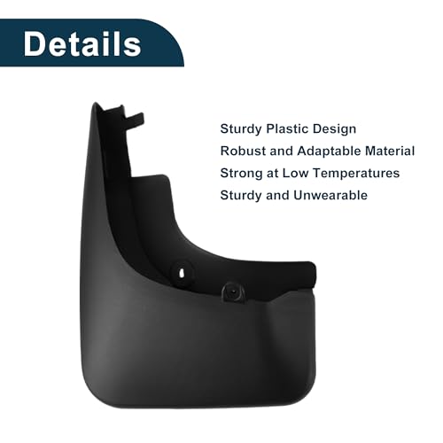 Image of Mud Flaps Splash Guards for Volkswagen Tiguan MK1 /Touran 2007-2016 W /Mount Accessories Mud Guards Front and Rear 1 Set