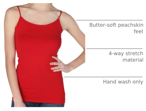 Image of NIKIBIKI Women Seamless Basic Camisole, Made in U.S.A