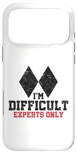 I'm Hard Experts Only Funny Skier �����Y ���f�B�[�X �X�L�[ �X�}�z�P�[�X iPhone 17 Pro Max �p