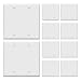 Enerlites Blank Wall Plate, Standard Size, Polycarbonate Thermoplastic, 8802-W-10PCS, White 2-Gang 10 Pack