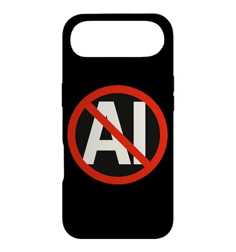 No To AI �A���`�l�H�m�\ �ΐ푊�� ���Δh �X�}�z�P�[�X iPhone Air �p